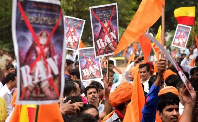 ग्वालियर के सिनेमाघरों में नहीं लगी पद्मावत फिल्म