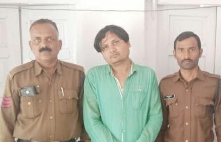 10 साल से फरार आरोपी को कोतवाली पुलिस ने  चितरंगी से किया गिरफ्तार 