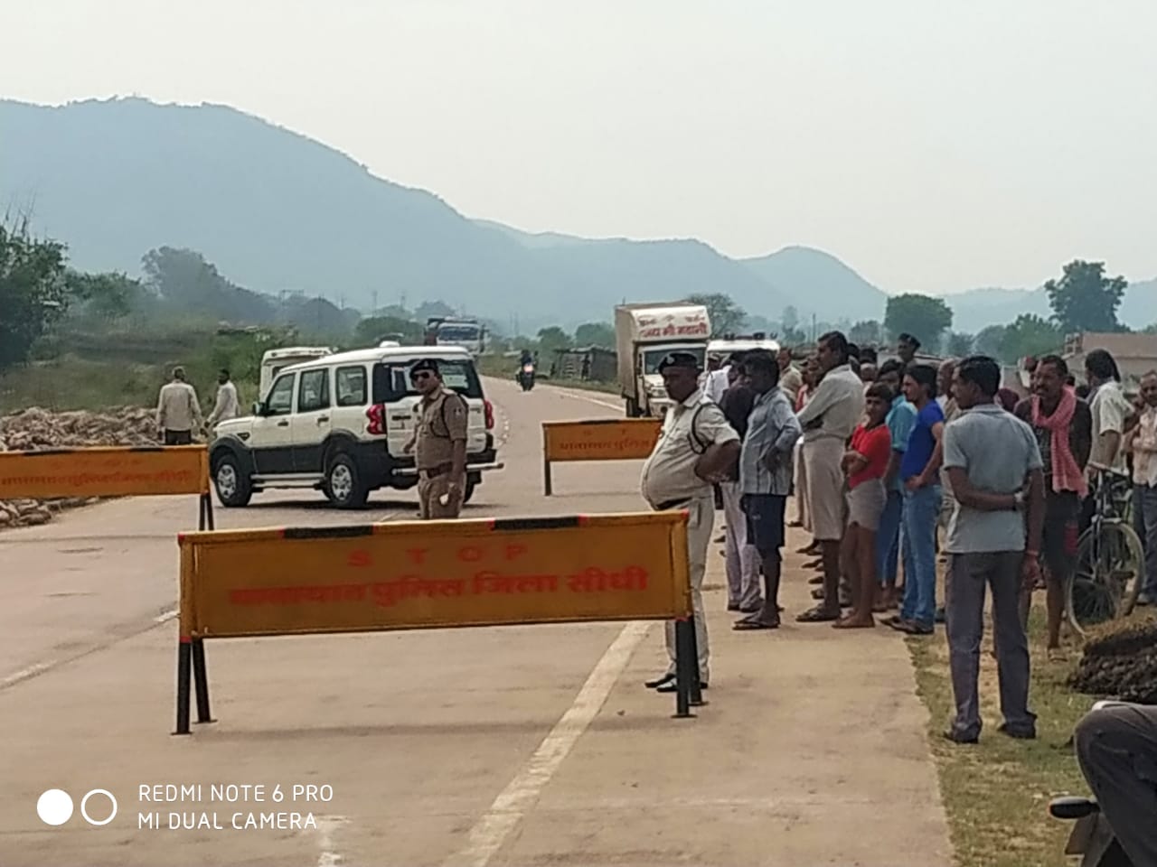   अज्ञात वाहन के कुचलने पर अधेड़ की मौत